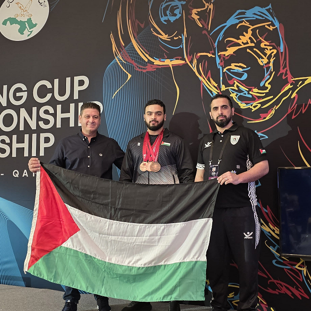 الرباع محمد حمادة يحقق أربع برونزيات في بطولتيّ العرب وغرب آسيا لرفع الأثقال